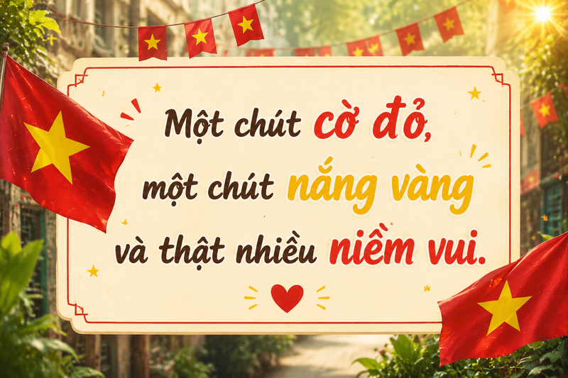 Status Quốc khánh 2/9 ngắn gọn 4