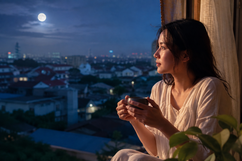 Status tháng cô hồn tâm trạng, sâu lắng