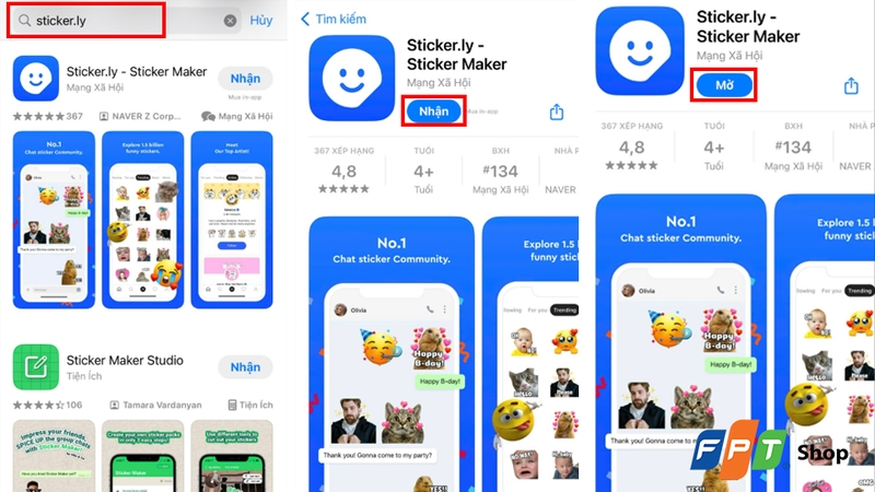 Tải xuống ứng dụng Sticker.ly
