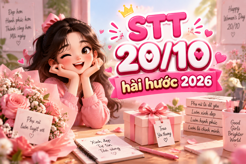 STT 20/10 hài hước 2026 6