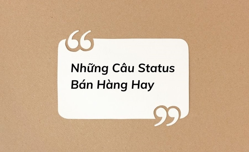 Những câu STT bạn nên tham khảo