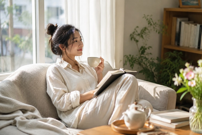 Caption chữa lành cho cô gái chọn sống một mình bình yên