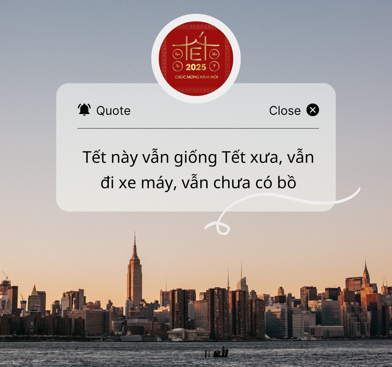 STT Tết Âm Lịch 2025 hài hước (ảnh 2)