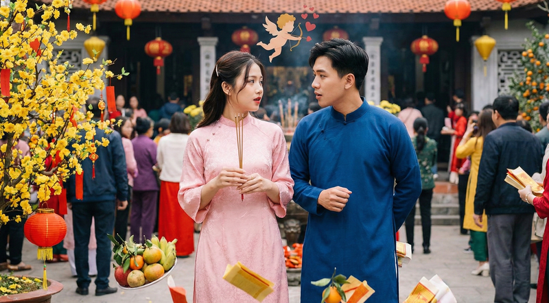 STT Tết Âm lịch 2026 thả thính, hài hước