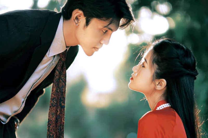 STT áo dài Tết 2026 thả thính crush