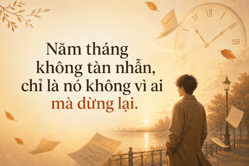 STT về thời gian năm tháng vô tình