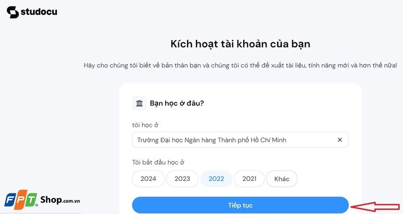 Cung cấp các thông tin kích hoạt