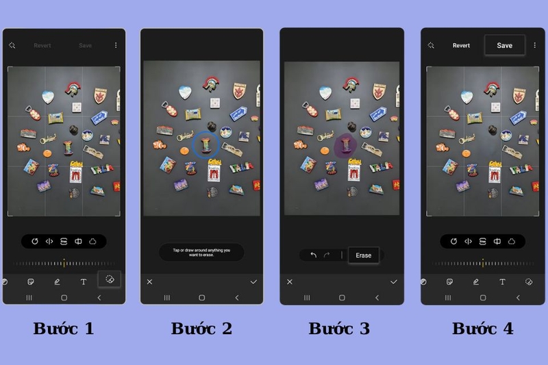 sử dụng Object Eraser