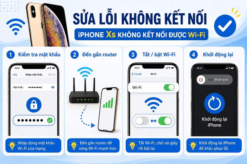 sử dụng WiFi trên iPhone Xs ảnh 7