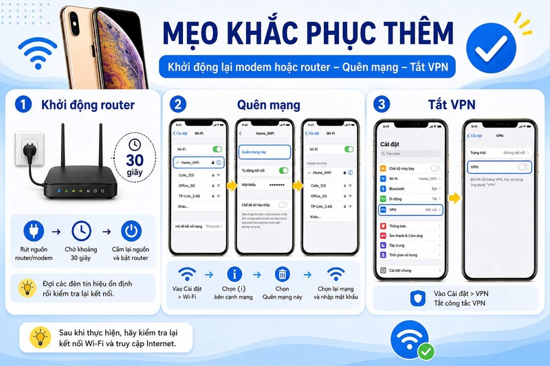 sử dụng WiFi trên iPhone Xs ảnh 8