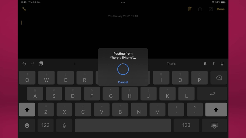 Sử dụng Bộ nhớ đệm chung trên iPad - Hình 7