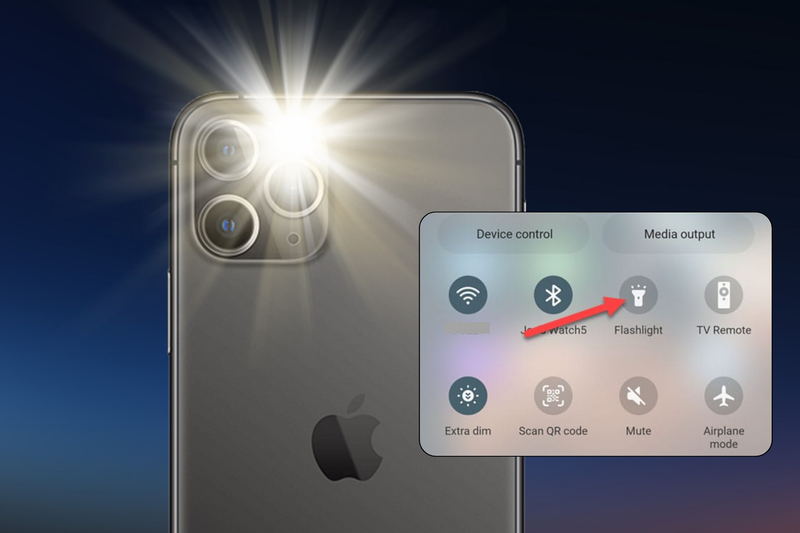 sử dụng đèn flash của iPhone 1