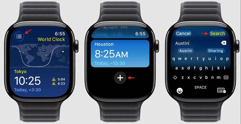 Cách sử dụng Giờ quốc tế trên Apple Watch - 05