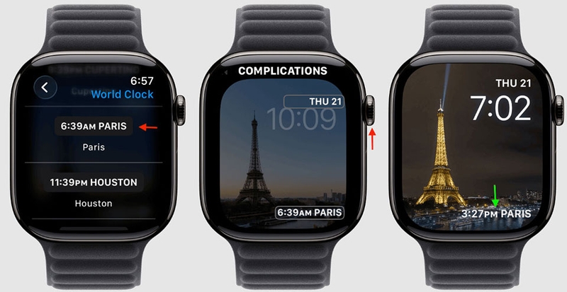 Cách sử dụng Giờ quốc tế trên Apple Watch - 07