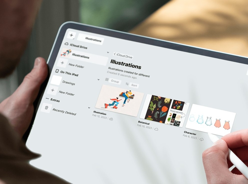 sử dụng iCloud Drive trên iPad - Hình 7