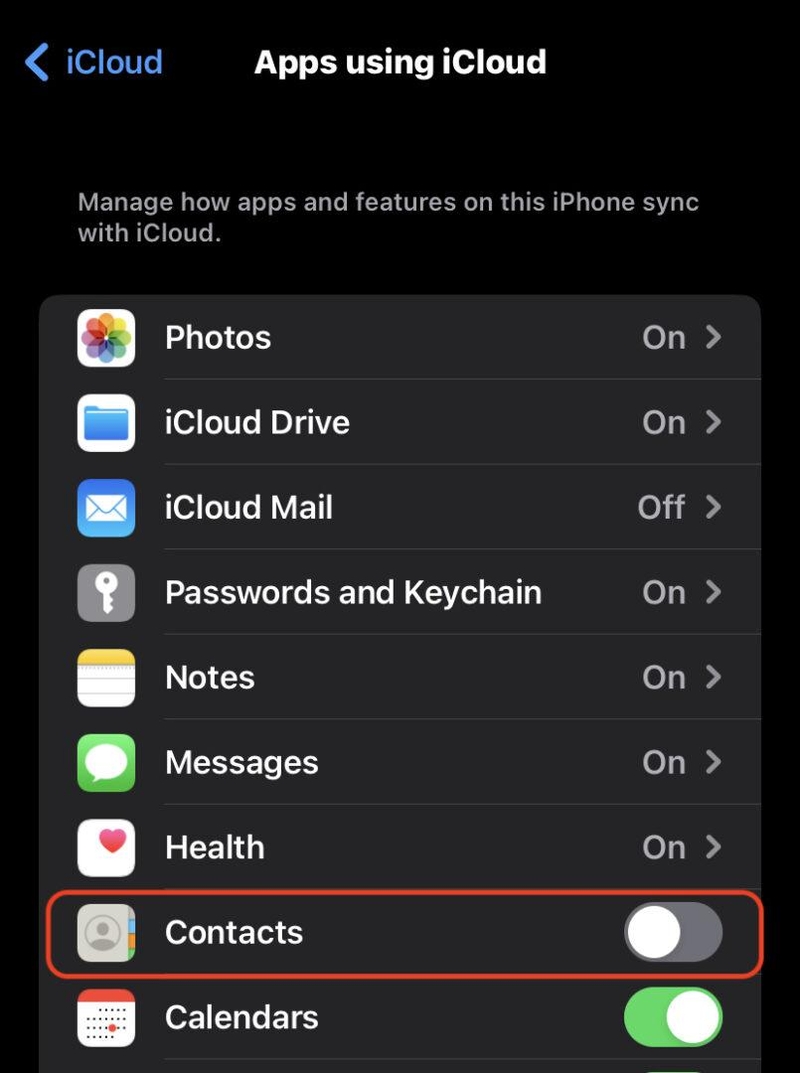 sử dụng tài khoản danh bạ khác trên iPad - Hình 3