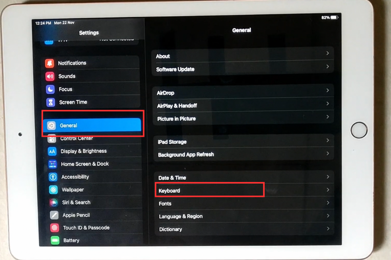 Sử dụng văn bản dự đoán trên iPad (2)