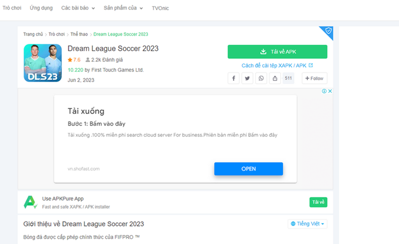 Hoàn thiện quá trình tải game