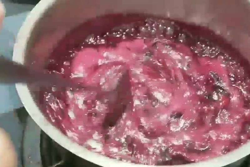 sữa chua việt quất hình 5