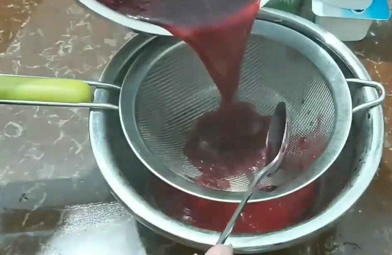 sữa chua việt quất hình 6