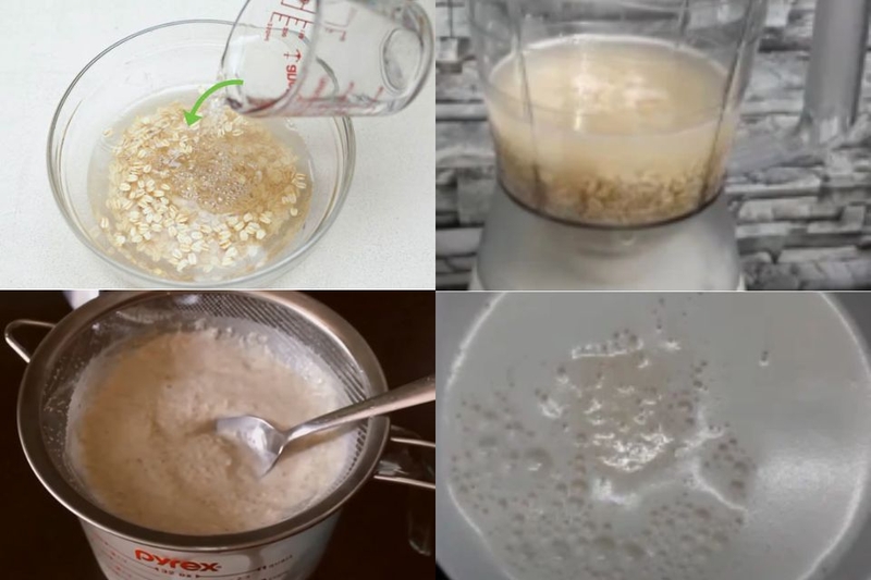 Cách chế biến sữa hạt yến mạch