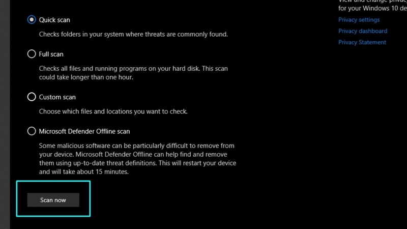 diet virus bang phan mem windows security