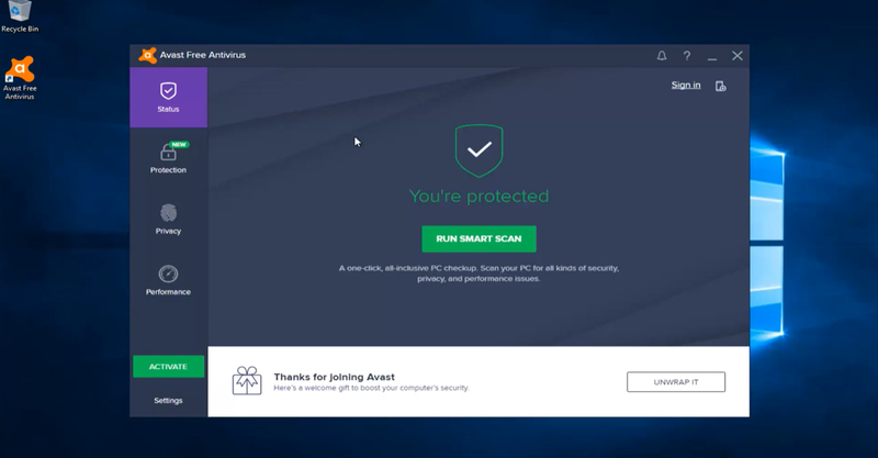 diet virus bang avast free antivirus