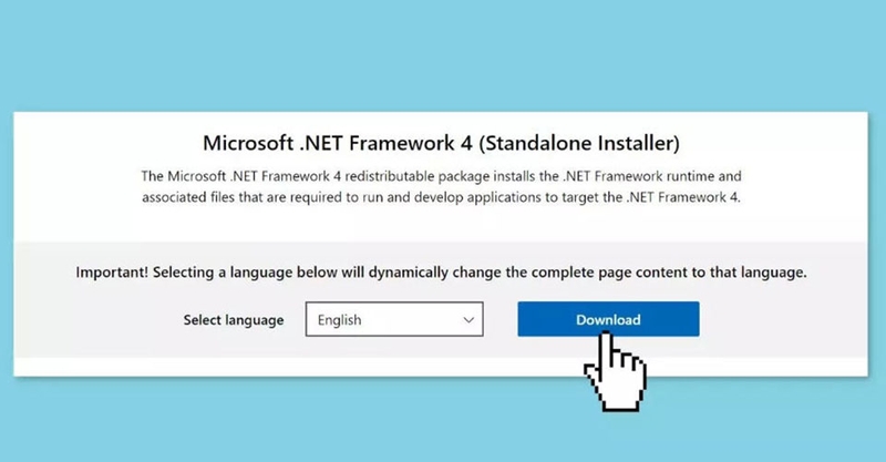 Cách sửa lỗi cài đặt Microsoft .NET Framework 4 - 05