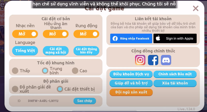 sửa lỗi game Play Together VNG đơn giản hình 2