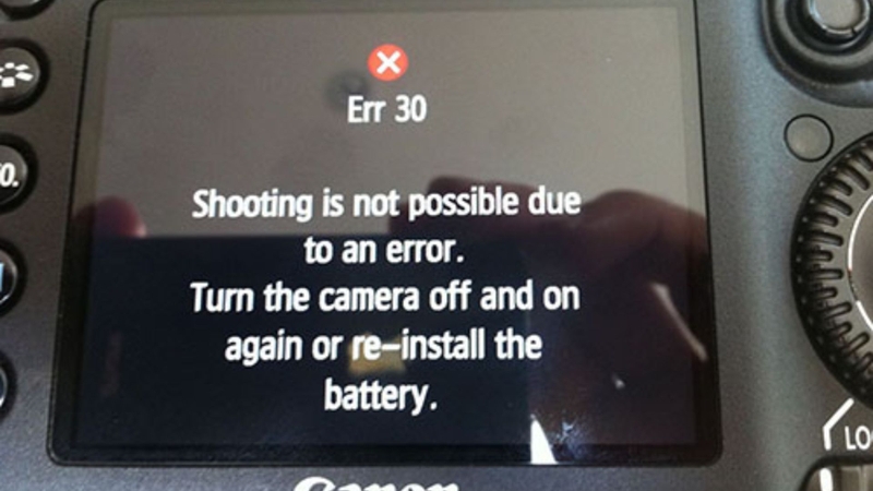 Lỗi Err 30