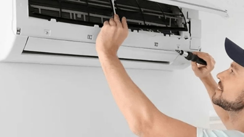 sửa máy lạnh bị chập điện 4