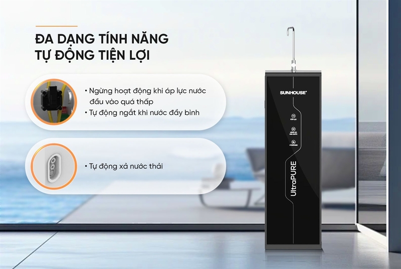 Đa dạng tính năng tự động tiện lợi