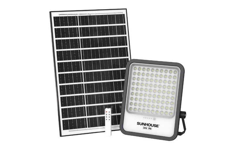 Đèn pha năng lượng mặt trời Sunhouse Eco SHE-LECPLSE01.300W - hình 1