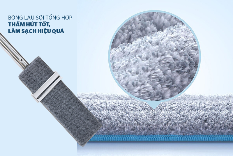 Sợi bông lau Microfiber thấm hút tốt