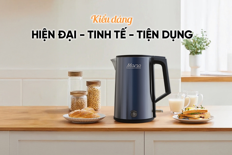 Bình đun siêu tốc inox 3 lớp Sunhouse Mama 1 lít SHD1373 - hình 2