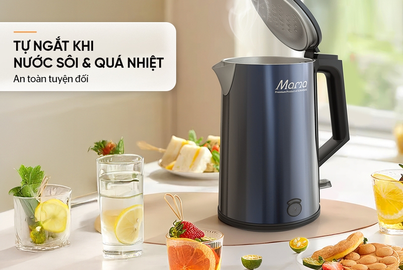 Bình đun siêu tốc inox 3 lớp Sunhouse Mama 1 lít SHD1373 - hình 7