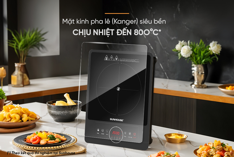 Bếp hồng ngoại đơn Sunhouse SHD6012A 2000W - hình 3