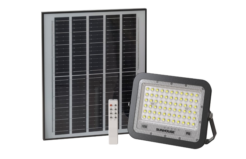 Đèn pha năng lượng mặt trời Sunhouse Spec SHE-LSPPLSE01.100W - hình 1