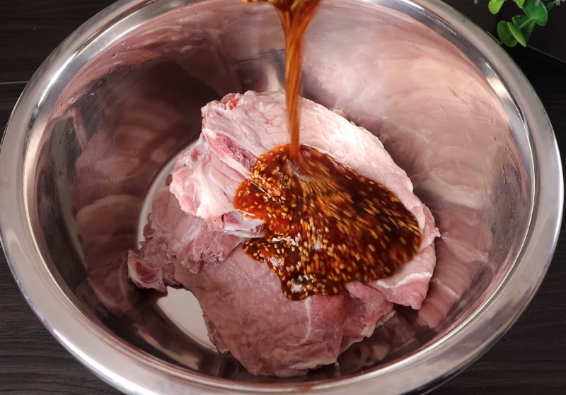 sườn cốt lết nướng mật ong hình 6