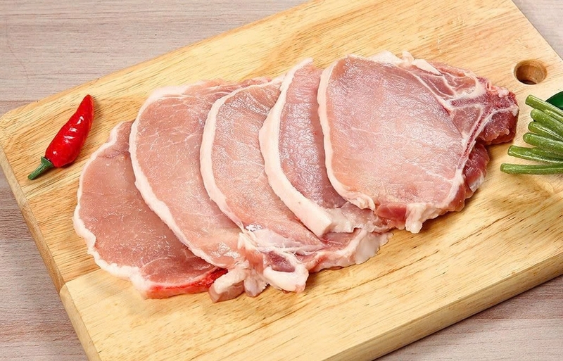 sườn heo cốt lết ram nước tương ảnh 1