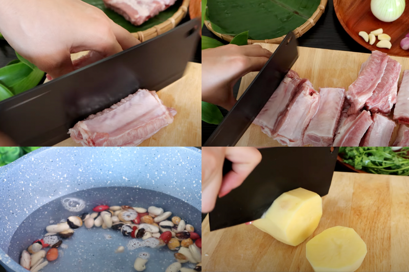 Sườn nấu đậu (4)