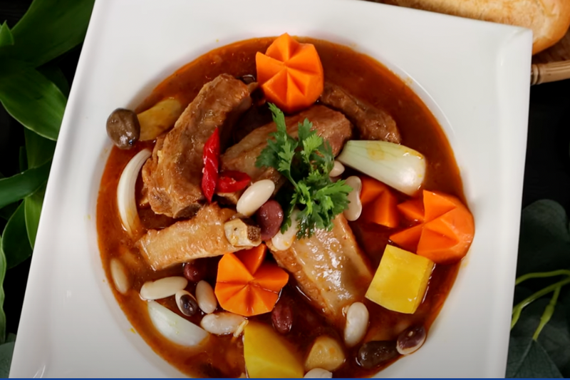 Sườn nấu đậu (9)