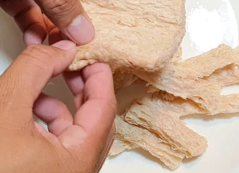 sườn non chay chiên giòn ảnh 2