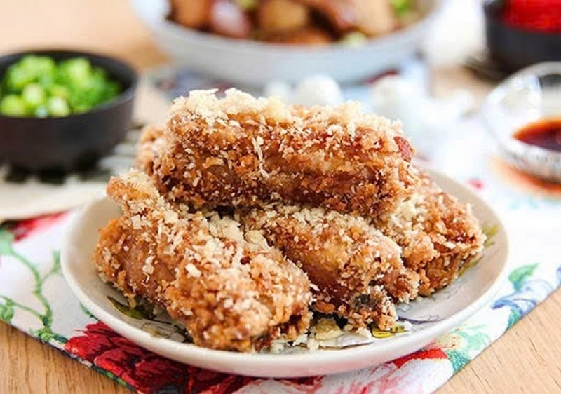 sườn non chay chiên giòn ảnh 6
