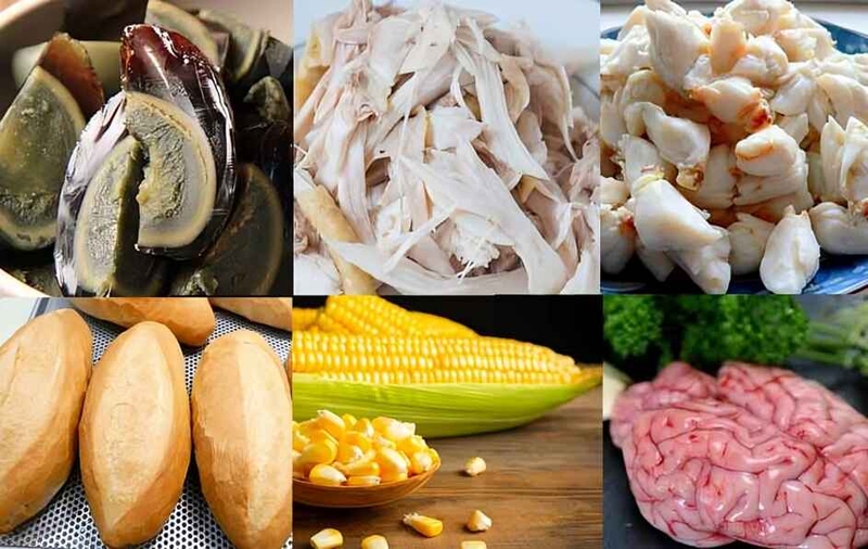 Công thức nấu súp cua óc heo thập cẩm