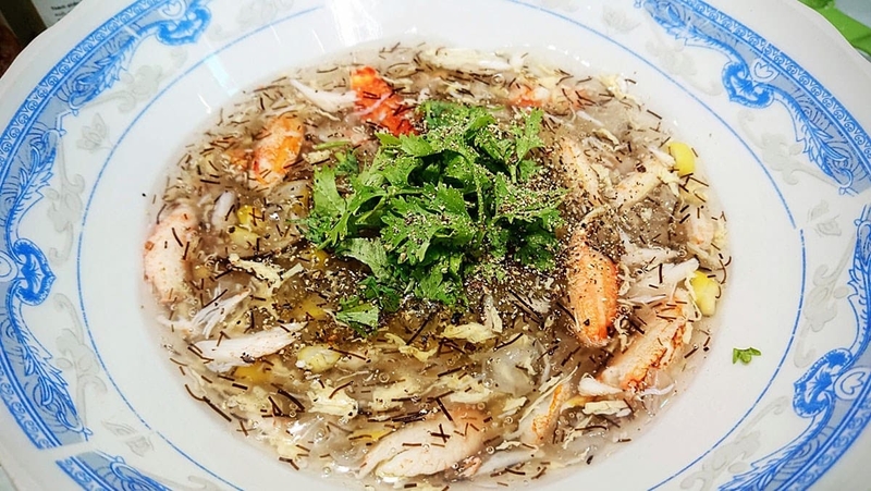 Giá trị dinh dưỡng của súp cua tóc tiên thập cẩm