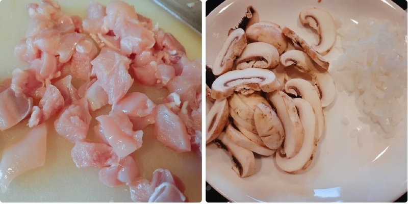 súp gà kem nấm 3