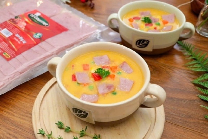 Súp khoai lang dăm bông ảnh 1
