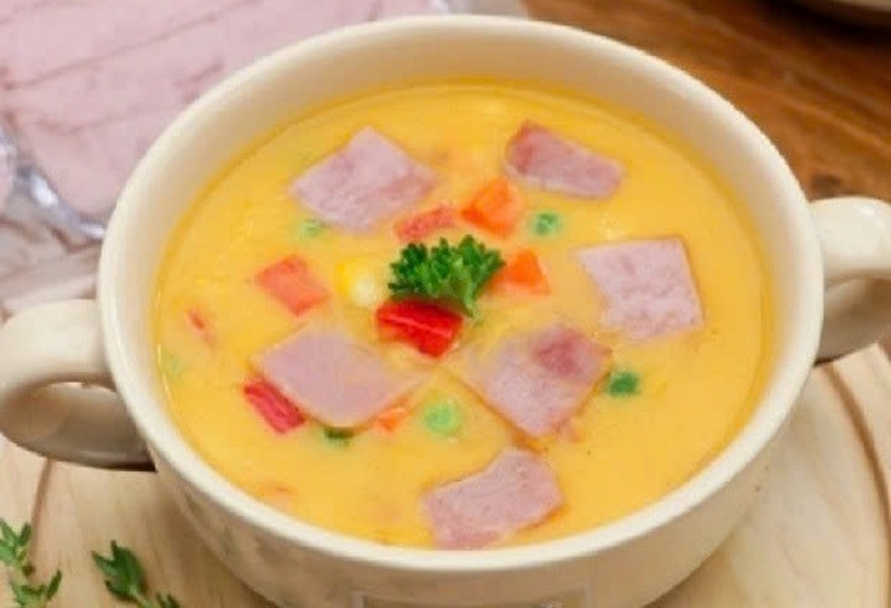 Súp khoai lang dăm bông ảnh 7