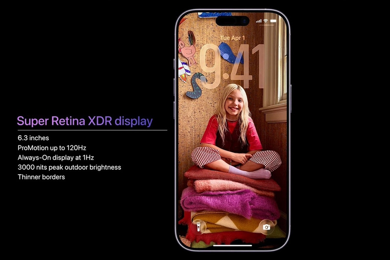 Super Retina XDR 6.3 inch 2